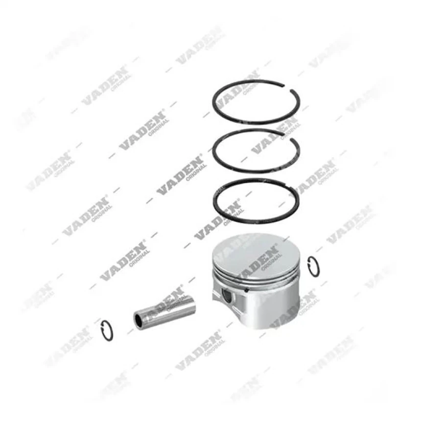 Mercedes Truck Kompresor Piston & Segman Ø85.00mm (0,50) Mercedes Axor Atego - Vaden 7000 851 102