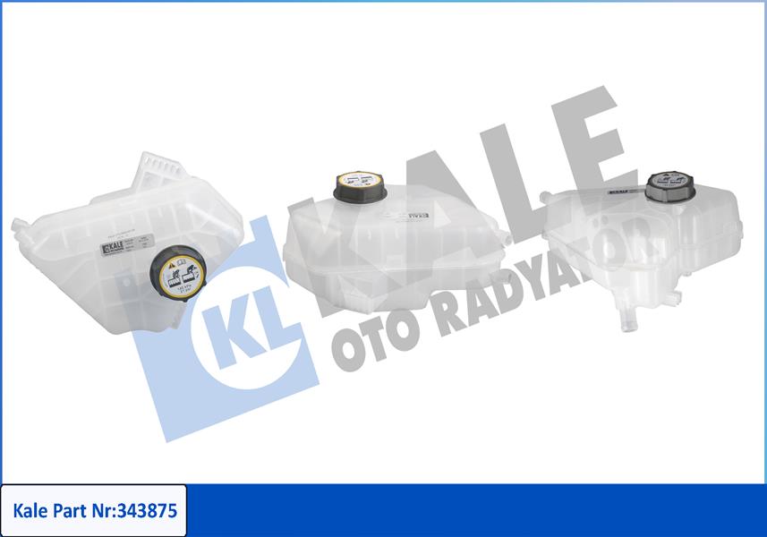 RADYATOR YEDEK SU DEPOSU ( KAPAKLI ) FIESTA 1.4 - 1.6 BENZINLI 08> - KALE 343875