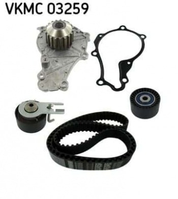 TRIGER EKSANTRIK GERGI SETI + SU POMPASI SCUDO 07> 1.6 JTD / 307 00> 1.6 HDI 3008 09> 1.6 HDI 1.6 BL - SKF VKMC03259
