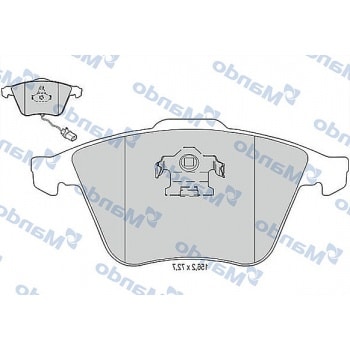 ON FREN BALATASI FISLI FABIA 1,4 00>03 A6 1,8T / 1,9TDI / 2,0 / 2,4 / 2,5TDI / 3,0 / 4,2 97>05 - MANDO MBF015369