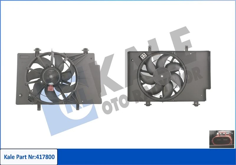 Ford Fan Motoru - Klimalı 1.4 /1.6 Komple - Kal 417800