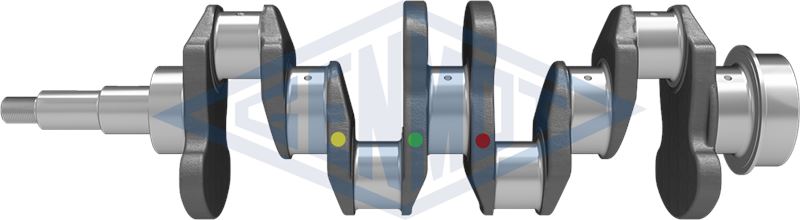 KRANK MILI MITSUBISHI 4D34 CANTER FE659 DUZ - GENMOT 1144
