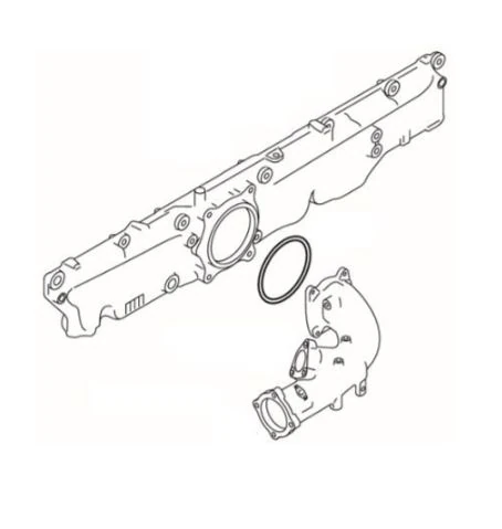 Mercedes Truck Emme Manıfold Bogaz Orıngı Mercedes Om471 - Elring 906.740