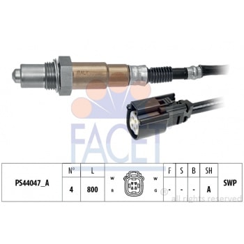 OKSIJEN SENSORU  FORD FOCUS III 13>  GRAND C-MAX (DXA/CB7, DXA/CEU  1.6 EcoBoost KUGA II (DM2): 1.6 - FACET 10.8363