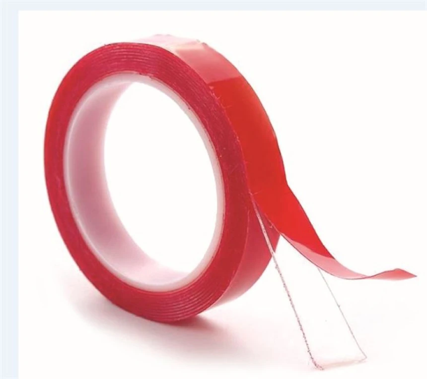 Unıversal Cift Taraflı Bant 1,5 CM 5 Metre Seffaf Silikon - Mtj 8122