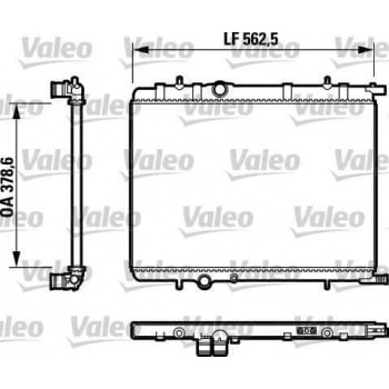 MOTOR SU RADYATOR P307 C4 1,4 HDI / 2,0 KLIMALI PARTNER II BERLINGO II XSARA II XSARA PICASSO KLIMAL - VALEO 732892