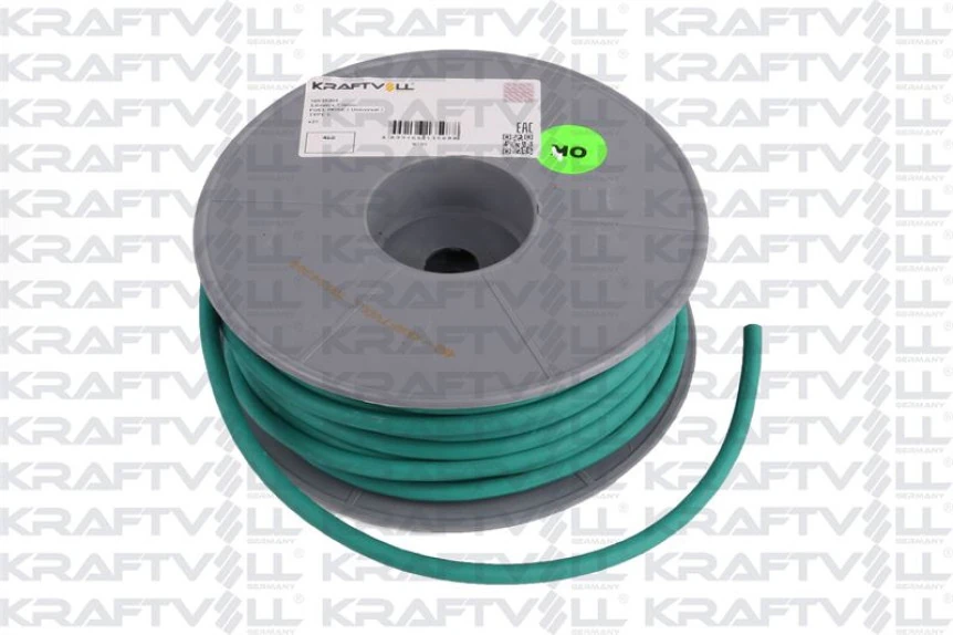 Unıversal 3.0mm X 7.0mm Unıversal Yakıt Hortumu ( Makaralı )e Tipi Yesil Renk'tir - Kraftvoll 10034304
