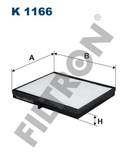 Chevrolet Polen Filtresi Lacetti 04> Nubıra 03> - Filtron K 1166