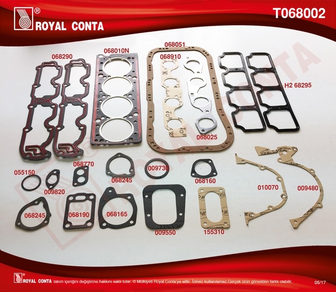 MOTOR TAKIM CONTASI TEMPRA 2000 8V - ROYAL T068002