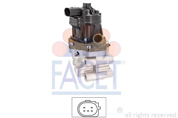 EGR VALFI IVECO DAILY V 35S14 16> F1A E6 - FACET 23.0123