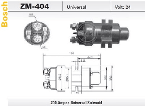 MARŞ OTOMATİĞİ-DT-24V-200-800 AMP. UNIVERSAL ARA OTOMATIK- - ZM-404
