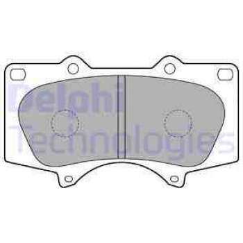 ON FREN BALATASI TOYOTA HILUX 2009-2012 LAND CRUISER J12 03-> MITSUBUSHI PAJERO 2007-2012 - DELPHI LP1782