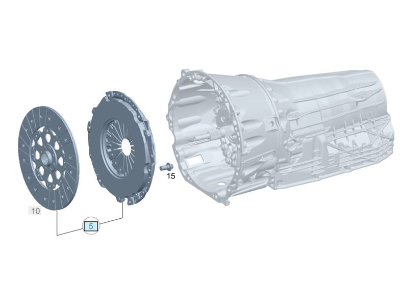 DEBRIYAJ SETI (RULMANSIZ) V-CLASS W447 14> VITO W447 14> SPRINTER 907 910 18> - SACHS 3000 970 142