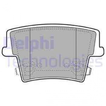 FREN BALATASI ARKA CHRYSLER 300C 04>12 LANCIA THEMA 3.6 3.0D 11> - DELPHI LP2035