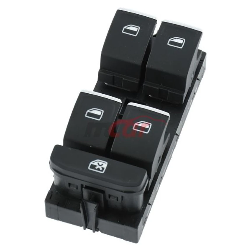 Vag Cam Acma Kapama Anahtarı Surucu Tarafı Dortlu (krom Kaplama) Golf VI İpassat 14> - Kraw An-420