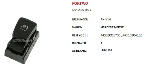 Unıversal Cam Anahtarı>smart Fortwo Sol - Mcar-An594