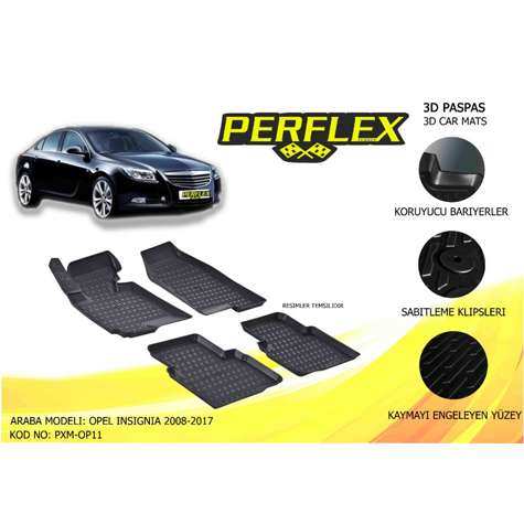 PASPAS 3D HAVUZLU X-MAT INSIGNIA 2008-2017 - PERFLEX PXM-OP11