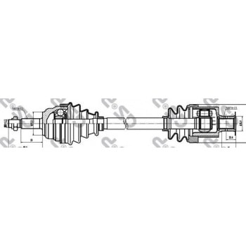 ON AKS KOMPLE SAG / SOL R21 CONCORDE - GSP 250007