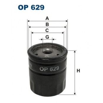 YAG FILTRESI ESCORT 98>00 MONDEO I / II 92>00 FOCUS I 98>05 1,6 / 1,8 / 2,0 FIESTA III / IV 1,6 / 1, - FILTRON OP629