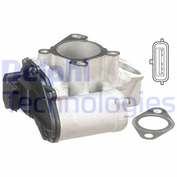 EGR VALFI MASTER III 2,3DCI NISSAN QASHQAI XTRAIL 2,0 DCI 2007-2013 - DELPHI EG10494-12B1