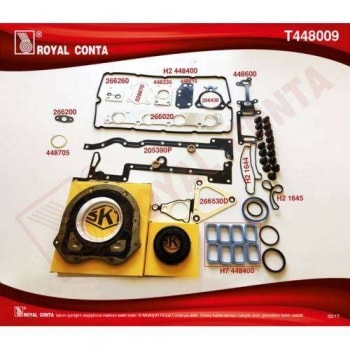 MOTOR TAKIM CONTA (ALT / UST FULL) SKT KECELI S,K,C HARIC TRANSIT V184 2,4TDCI 01>06 V347 2,4TDCI 06 - ROYAL T448009