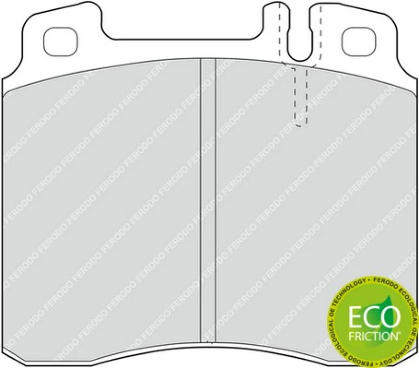 Mercedes Fren Balatası Ön - Fren Balatası Ön - Frd Fdb800