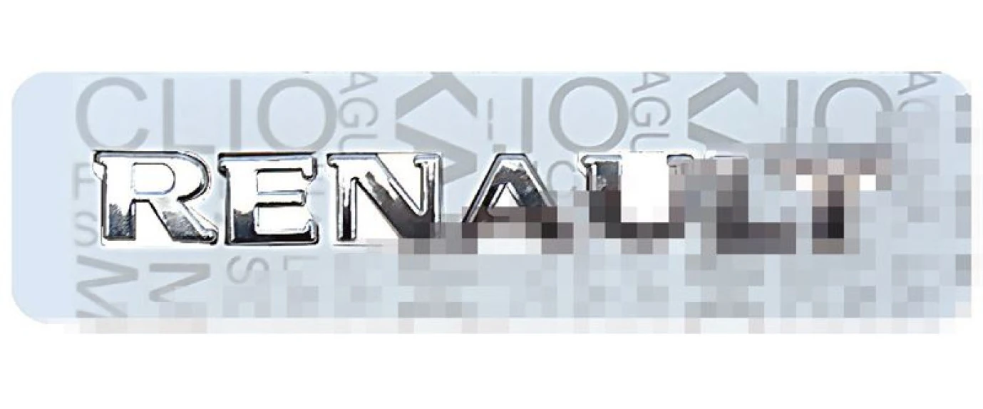 Renault Yazı Renault Ayrık - Mtj 5255