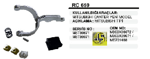 MARŞ ÇATALI-MT MITSUBISHI CANTER YM. - REMARK-RC659