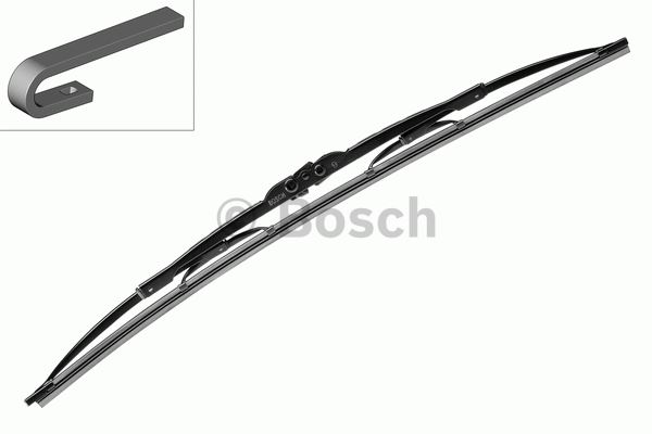 ARKA CAM SILECEK SUPURGESI 28cm TWIN FIESTA (01 08) FUSION 02> POLO (98 01) - BOSCH 3397004595