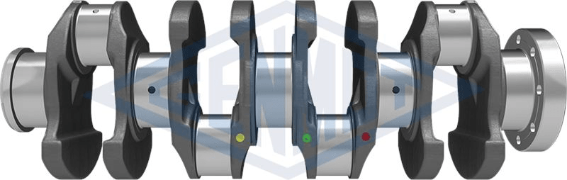 FORD KRANK KOMPLE TRANSIT 2.2-2.4 V184-V347-V-362-V363-BOXER III-JUMPER III ( CELIK ) - GENMOT 1159-1