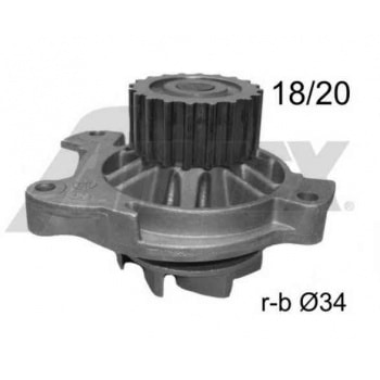 SU POMPASI A100 90>94 A6 94>97 VOLVO V70 S80 2,5 TDI CRAFTER 06>11 LT 35 92>06 T4 92>03 2.5TDI ANJ A - AIRTEX 9274R