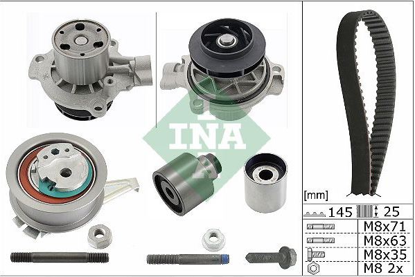 TRIGER SETI SU POMPALI (SENSOR YOK KUMANDA EDILEMEZ) CRAFTER T6 T7 16>> 2.0TDI DMZB DAUA DNAE DNAD D - INA 530069931