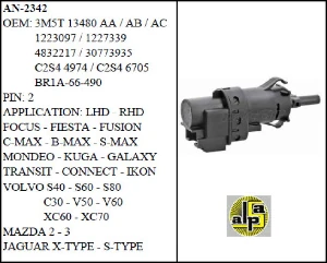Unıversal Fren Müşür>ford Yeni Bütün Modeller    >>3m5t13480aa/ab/4832217/1223097 - Mcar-An2342