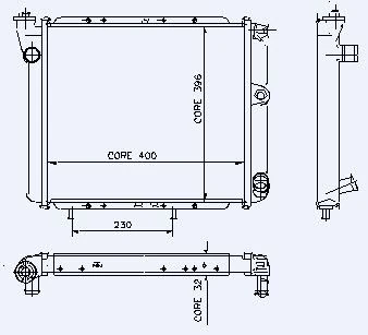 Renault Su Radyatörü - Su Radyatörü - Kal 0503112al