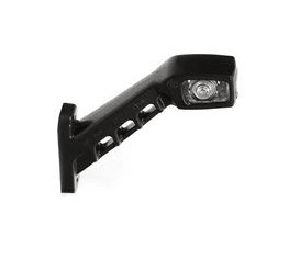 LEDLİ BOYNUZ LAMBA EĞRİ-SAĞ-SOL UZUN - SPRLIGHT-BL007-12-24V