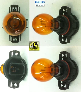 Unıversal Ampul-12v Psy19w Amber  Hipervision - Philips-12275nac1