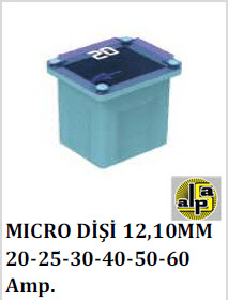 SİGORTA-MİCRO DİŞİ 60 AMP 14MM - MTA-M0424060