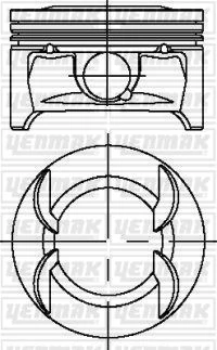 Opel Motor Piston Segman Komple Std (79.00mm) Astra J – İnsignia A – Mokka – Astra H – Zafıra B – Z16xer - Yenmak 31-04231-000