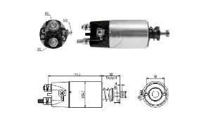 Unıversal **as**-Marş Otomatiği-Mit 24v Cat/fuso Canter/safir - Zm-5897