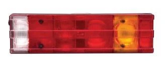 Mercedes Truck Stop Lambası Camı Kanallı Mercedes Atego I-II / Axor  / 7 Fonksıyonlu - Cerkez Pd800-55