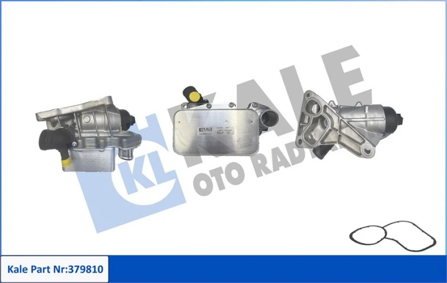 Renault Yag Sogutucu - ( Komple ) Çift Teker - Kal 379810