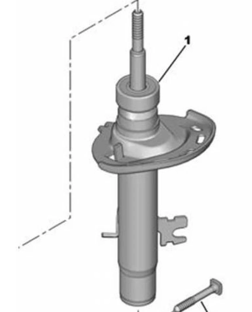 Psa On Amortısor Sol 301-C-Elysee 18> - Psa 9826219980