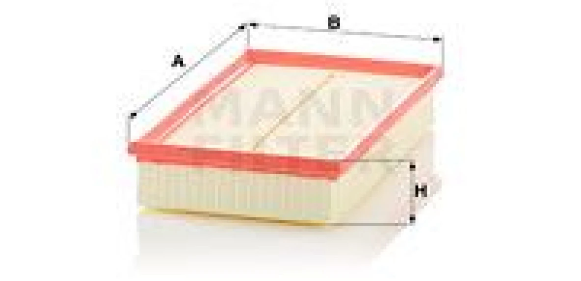 Vag Hava Filtresi Golf VII Passat Polo Tiguan T-Roc Q2 Q3 İbiza Leon Octavıa 1.5tsi Yeni Modeller - Mann C28043