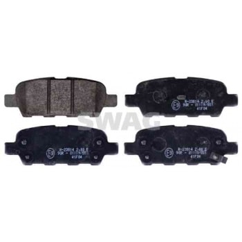 ARKA FREN BALATASI NISSAN QASHQAI J10 07-13 XTRAIL 07-13 PARTHFINDER 13-> KOLEOS 08-> JUKE 10->SUZUK - SWAG 60116198