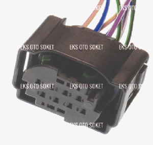 Unıversal 8 Pin Soket Sensör Amp 2-1534229-1 - Eks-8c032