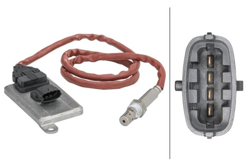 Daf Truck Nox Katalızator Sensoru Daf Cf75 Cf85 01>13 Xf95 02>06 Xf105 05> Euro 5 (kirmizi) - Hella 6pn358186-061