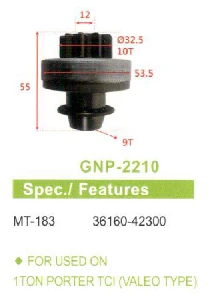 Unıversal Marş Dişlisi>(kmd-5617)10dishyundaıstarex/kiabongo - Genon-Gnp-2210