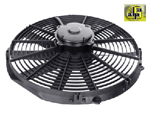 KOMPLE AKSİYEL FAN-24V 14" GENİŞ ÜFLEÇ    5702214240002 - KORMAS-74315024