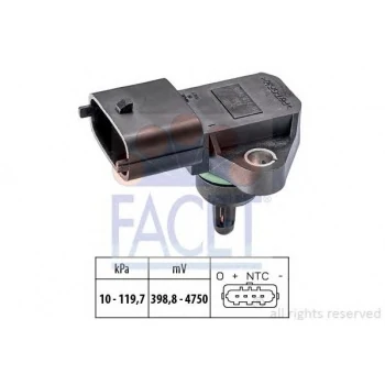 Hyundaı Map Sensoru Accent Era 1,4 Benzinli 2006 -> Accent 2000-2005 Elantra 1,6 2001 -> - Facet 10.3098