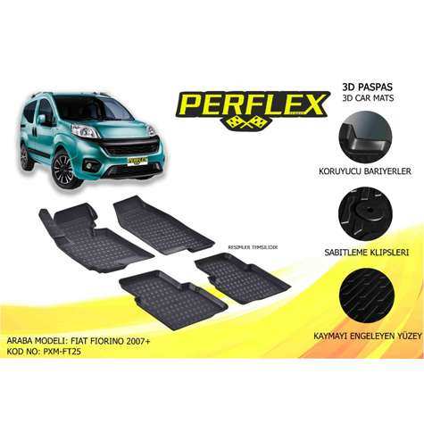 PASPAS 3D HAVUZLU X-MAT FIORINO 07> - PERFLEX PXM-FT25